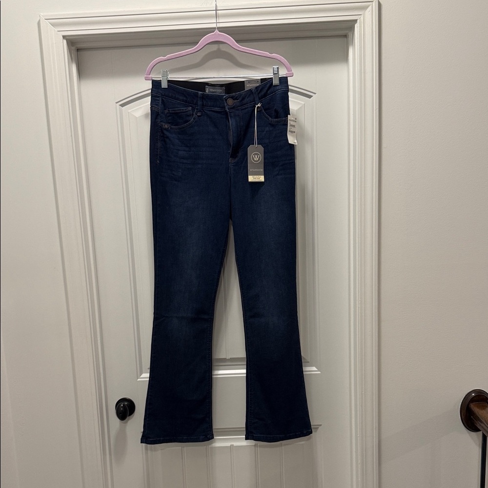 Wit & Wisdom Deep Indigo Flare Jeans